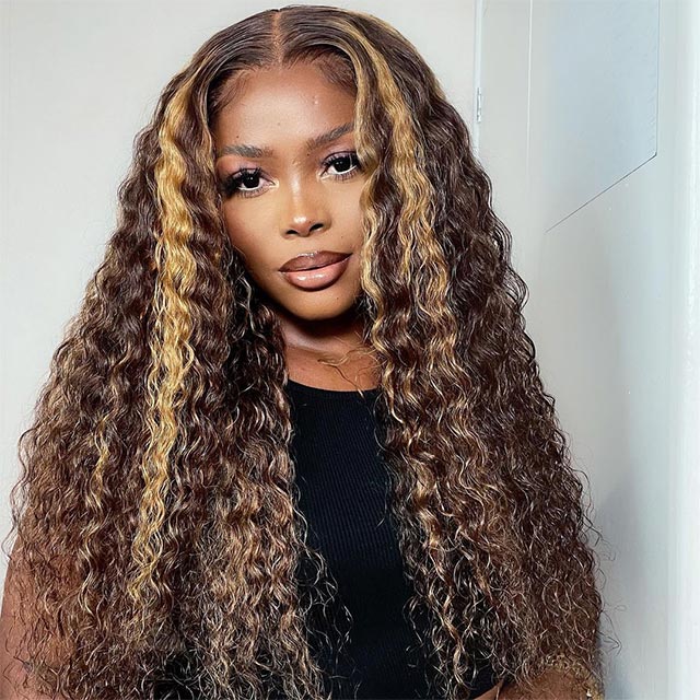 13x4 Deep Wave Highlight Wig Totally Limitless