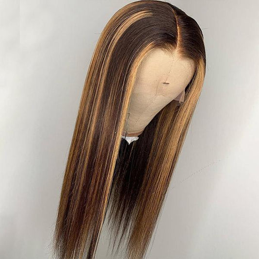 Straight Highlight 13x4 Lace Front Wig